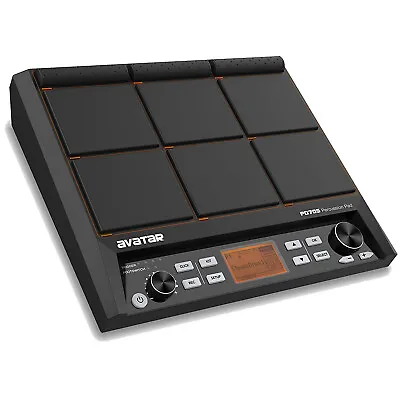 $325.98 • Buy Avatar Percussion Pad 9-Trigger Sample Multipad Tabletop Electric Drum MIDI