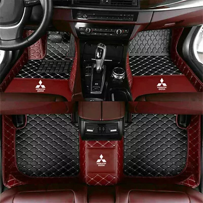 For Mitsubishi All Models Car Floor Mats Custom Waterproof Auto Carpets Luxury • $43.69