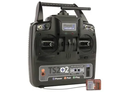 Planet RC TS2+2 2.4GHz 2-Channel Stick Transmitter With 6-channel Rx PLAT02101  • £52.99