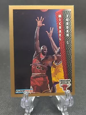 MICHAEL JORDAN 1992-93 Fleer #32 • $4.50