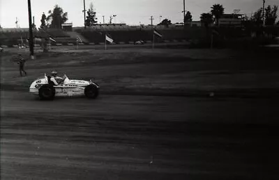 Sprint / Midget Car #3 @ Ascot Park Gardena CA - Vintage Race Negative • $19.45