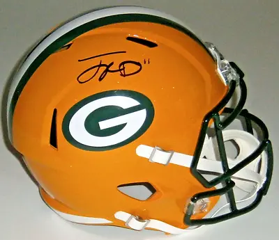 PACKERS Jayden Reed Signed Full Size Speed Replica Helmet JSA AUTO Autographed • $269