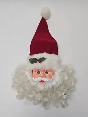 Vintage Motion Activated Musical Santa Greeter Wall Door Decoration  • $23.88