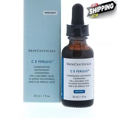 Skinceuticals CE Ferulic Skincare Vitamin C & E Serum 30ml New • $33.98