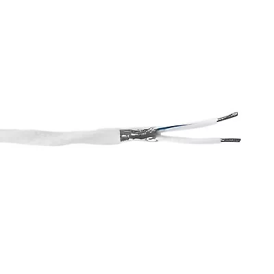 200' M27500-22TG2T14 22 AWG 2 Conductor TG-14 Mil-Spec Cable 150°C White 600V • $250