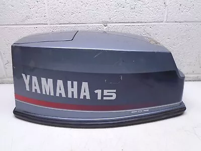 CF1 Yamaha 15 Hp Outboard Top Cowling Cowl Assembly 6E8-42610-14-00 • $99.95