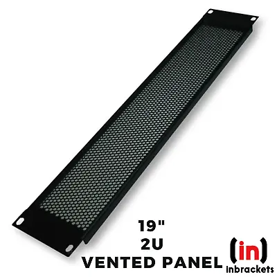 £8.99 • Buy 19  Vented Rack Panel 2U Penn Elcom 2U Vented And Flanged Steel  R1286/2UVK 