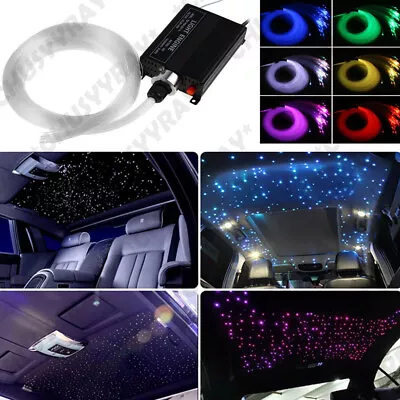 12V 3W DIY Audio Fiber Optic Star Light 200Point Car Headliner Roof Ceiling Lamp • $86.99