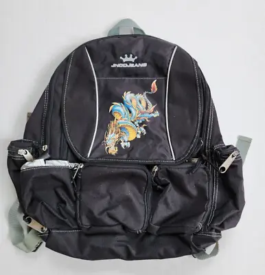 RARE Vintage Jnco Dragon Backpack Black 90s Y2K Mall Goth STAINS READ • $199.99