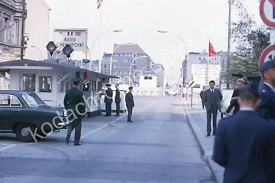 5 Original Vintage Kodachrome Slides West Berlin Germany FRG Cold War 1966 • $3.99