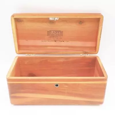 Lane Cedar Chest Jewelry Trinket Box McKees Rocks Furniture Pittsburgh PA • $34.99