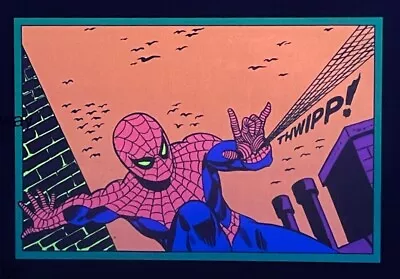 AMAZING SPIDERMAN 20x30 MODERN BLACK LIGHT ART MARVEL COMICS POSTER PRINT • $49.99