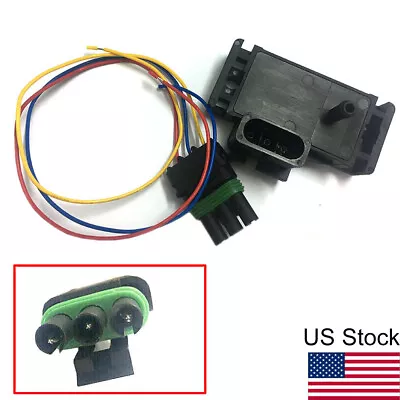 NEW GM STYLE 3 BAR MAP Sensor W/Plug Wiring For Electromotive Motec Megasquirt • $19.99