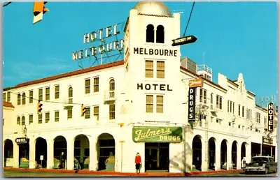 POSTCARD HOTEL MELBOURNE MELBOURNE FLORIDA Fulmer's Drugs • $3.49