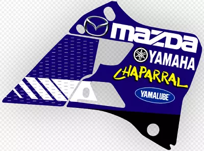 YAMAHA YZ 250 2000 Jeremy McGrath Chaparral Replica Graphics 1996 - 2001 • $254.95