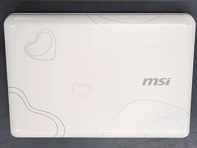 MSI Wind U100 Notebook Laptop 10.2  Atom 1.60 GHz 1GB Ram 160GB HDD Windows XP • £10.50