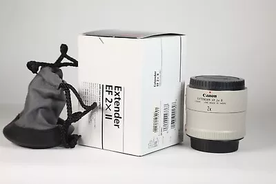 Canon Extender EF 2x II Tele-Converter Good Condition • £169.99