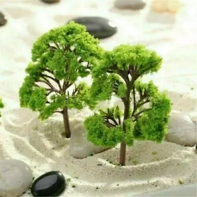 20Pcs Model Trees Train Railroad Wargame Park Landscape Scenery HO Scale 55mm US • $8.99