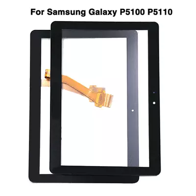 £10.55 • Buy Front Touch Screen Digitizer For Samsung Galaxy Tab 2 10.1 GT-P5100 P5110 Black