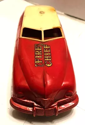 MARX Friction Plastic Fire Chief Car No. 863 • $95