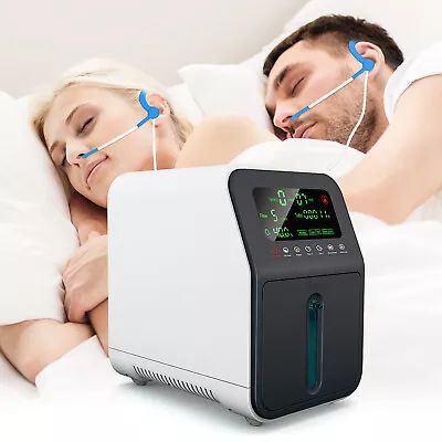 Oxygen-Concentrator 1-7L/min Adjustable Generator Machine For Home Care 220V AU • $438.88