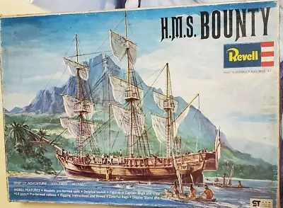 $162.99 • Buy Revell British H.M.S Warship Bounty 1/170 Scale Plastic Model Hard To Find