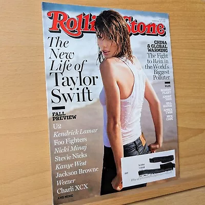 Rolling Stone Magazine Issue 1218 September 25 2014 Taylor Swift • $29.99