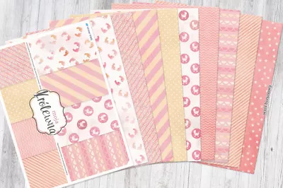 A4 Scrapbooking Glossy Paper Cardstock My Princess 8 Sheets 2 X 8designs 250gsm • £5.75