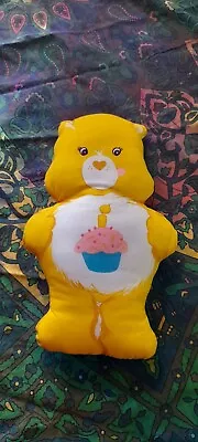 Vintage Care Bear - Birthday Bear 12  Cut-and-sew Fabric Stuffed Cushion Toy... • $25