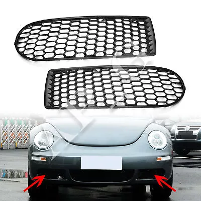 For VW Beetle 2006-2010 Front Bumper Grill Fog Light Cover Bezel Left&Right Side • $40.99