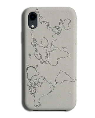 Vintage World Map Phone Case Cover Atlas Countries Earth Shapes K886  • £13.95
