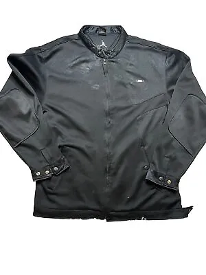Michael Jordan Men’s Jacket Size XL Black Zip Up  Vintage • $13.50