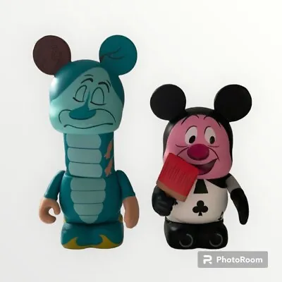 Disney Vinylmation Alice In Wonderland 3  Lot Of 2 Figures • $29