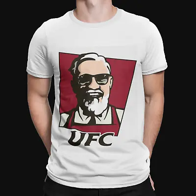 UFC Mcgregor T-Shirt - MMA Khabib Cool Funny Fast Food Retro Comedy Joke Gift • £8.39