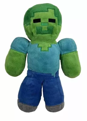 Minecraft Zombie Plush Mojang Video Game Stuffed Animals Plush Doll Gamer Toy • $9