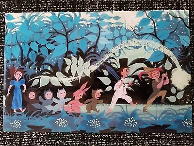 Mary Blair Concept Art Peter Pan Following The Leader Poster Print 11x17 • $29.99