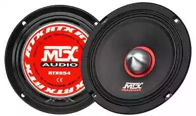 MTX Audio RTX654 6.5  4OHM 125W RMS High Efficiency Midrange • $50