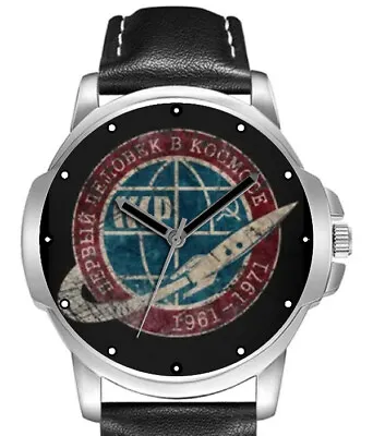 Cccp Russia Shuttle Space Art Stylish Rare Quality Wrist Watch • $98.73
