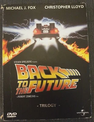 £0.99 • Buy Back To The Future Trilogy - DVD - BLACK COVER - Good Condition 