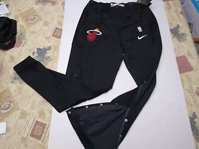 Men’s Nike Miami Heat Warm Up Pants Team Issued L Tall Engineered • $99.99
