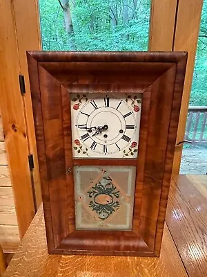 RARE Antique Mason & Sullivan Co. Germany Ogee Mantel/Wall Clock W/pendulum   • $75