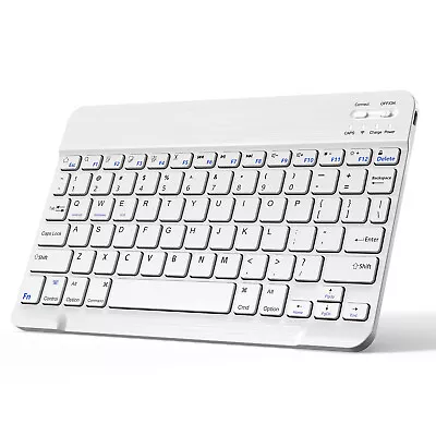 For PC Laptop Mac IOS IPhone Slim Mini Wireless Keyboard Bluetooth/ Mouse Tablet • $10.95