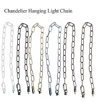 Heavy Duty Chandelier Hanging Link Chain 38mm X 16mm Painted Finish Light Chain • £3.99