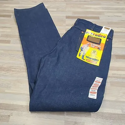 Wrangler Pro Rodeo Competing Cowboy Cut Original Fit Mens Jeans NWT Size: 35 X38 • $19.99
