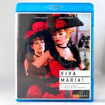 Viva Maria! (Region B Blu-ray) French Or German Dialogue German Subs Free P&P • £14.99