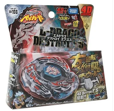 Beyblade Burst L-Drago Destroy (Destructor) Metal Fury 4D Beyblade BB108 Gift • $7.89