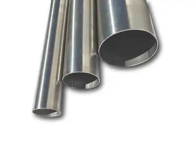 $116.99 • Buy 1  Up To 6  Inch Od Exhaust Pipe Straight Tube 304 & 316 Stainless Steel 1 Metre