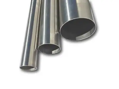 1  Up To 6  Inch Od Exhaust Pipe Straight Tube 304 & 316 Stainless Steel 1 Metre • $57.99