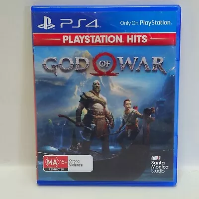 God Of War - Sony PlayStation 4 PS4 Game PAL Complete + Free Postage Tested • $12.95