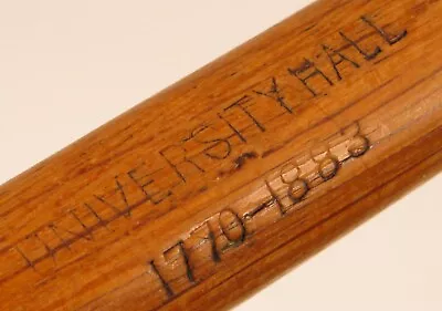 1770 Red Oak Walking Stick Brown University Hall Providence Ri Rhode Island 1883 • $8830